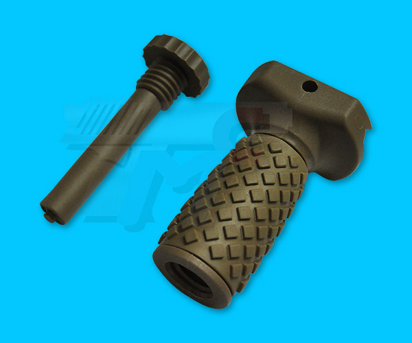G&P Rubber Foregrip (Short) (Sand) - Click Image to Close